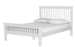 Collection Aubrey Small Double Bed Frame - White